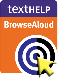 text help Browse Aloud logo